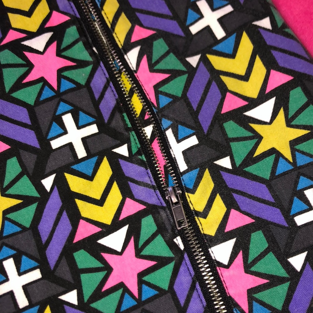 Retro Multi Color Mini Skirt 🦄 - Picture 4 of 4